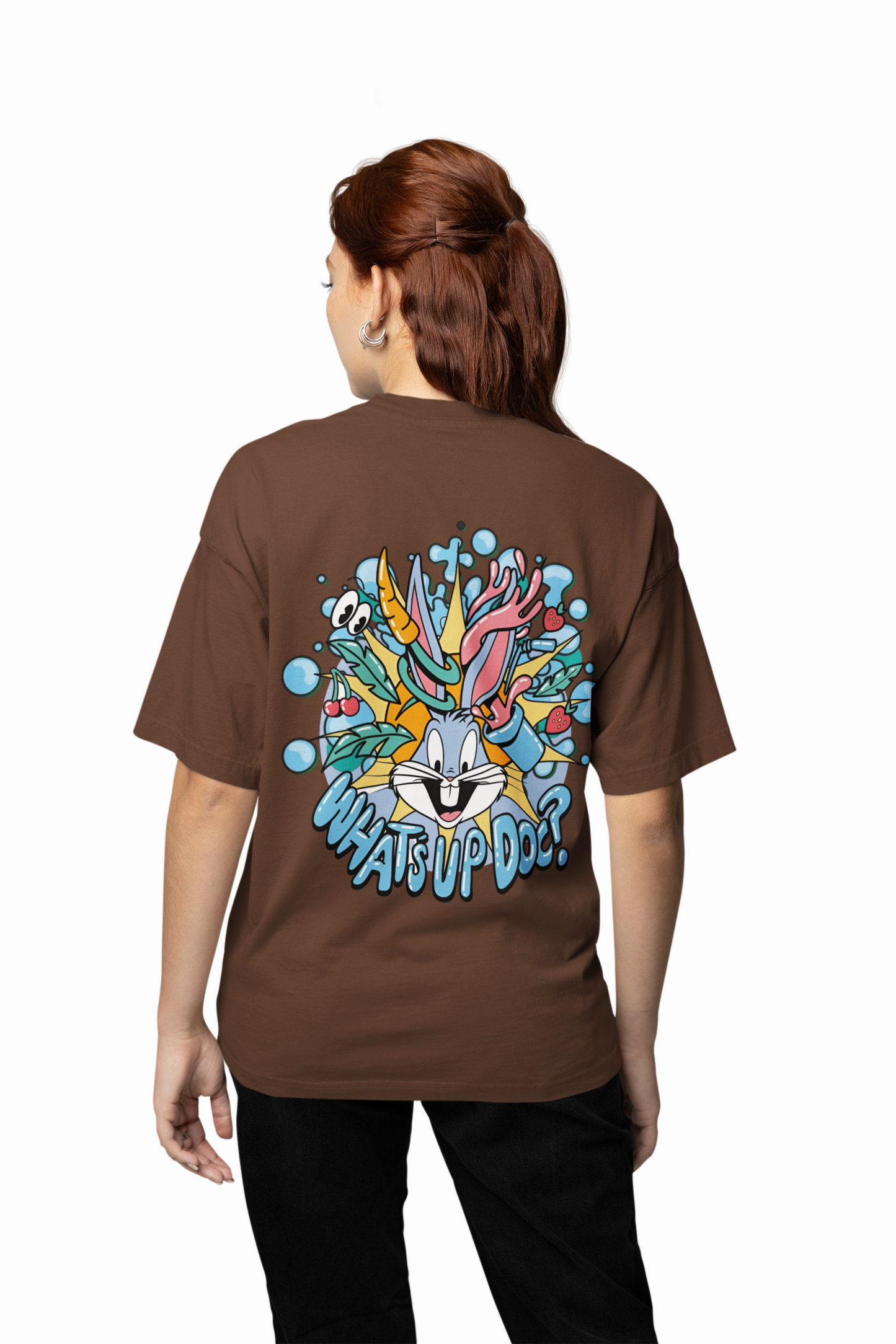 What's Up Doc Oversized T-Shirt for Relaxed Daily Comfort