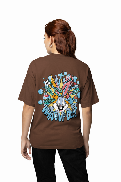What's Up Doc Oversized T-Shirt for Relaxed Daily Comfort