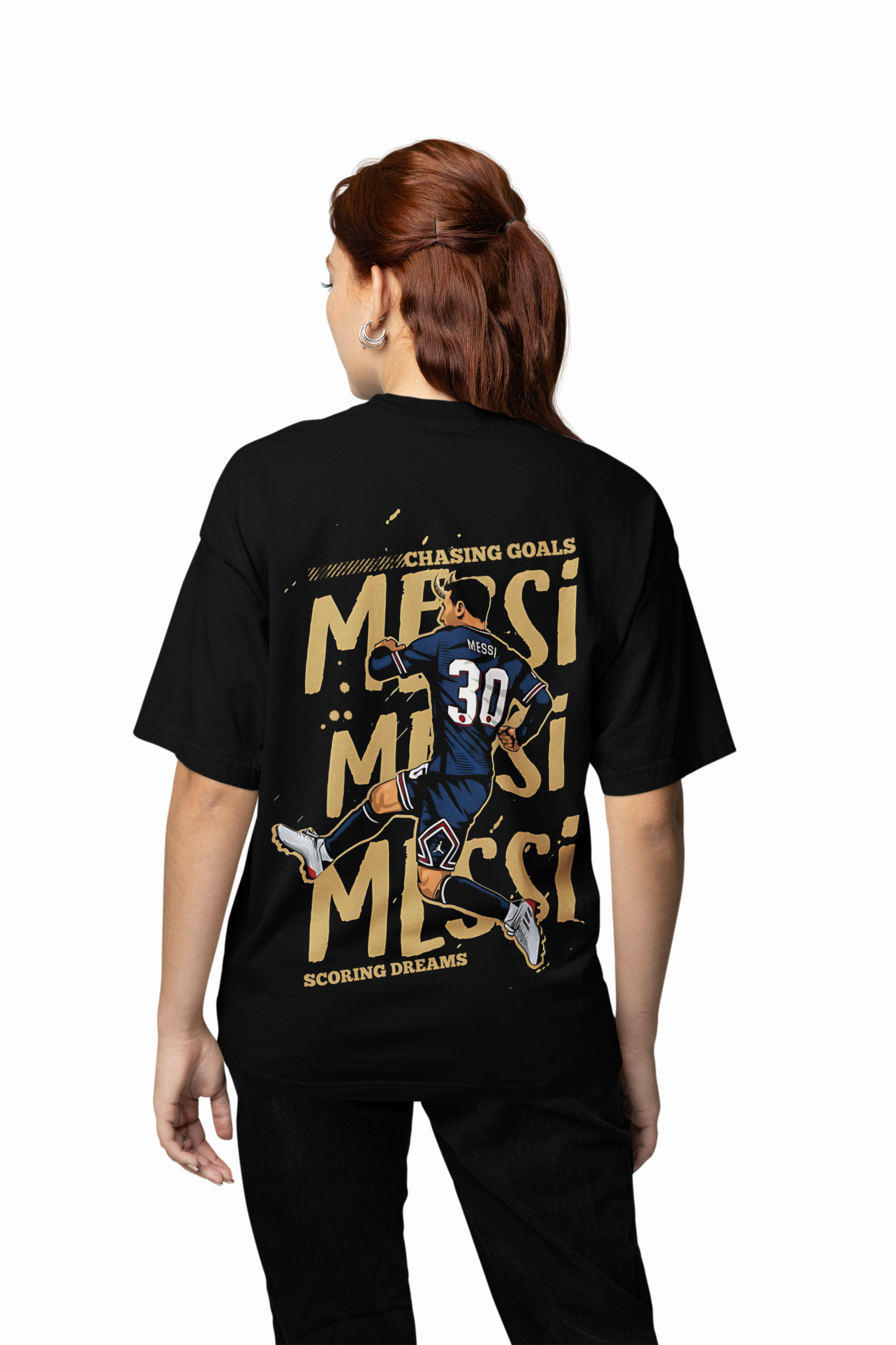 Chasing Goals Oversized T-Shirt