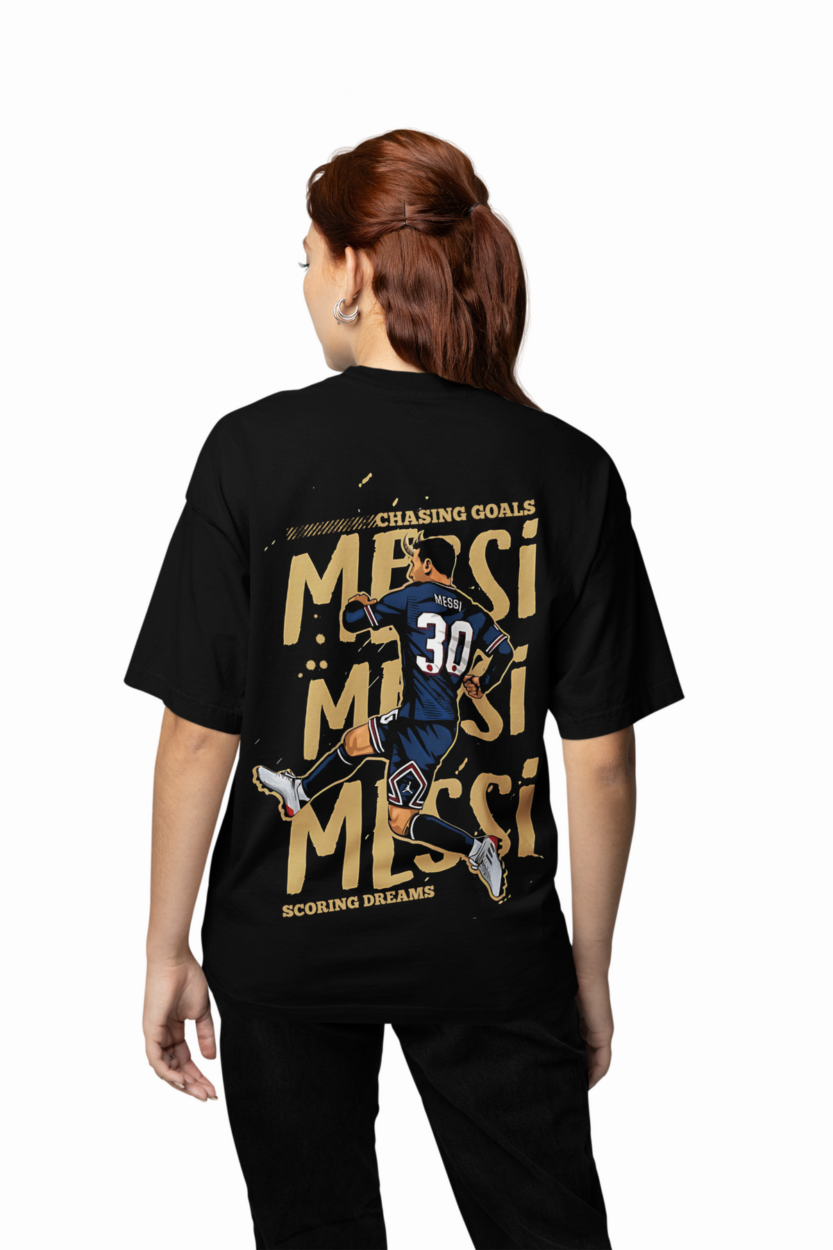 Chasing Goals Oversized T-Shirt