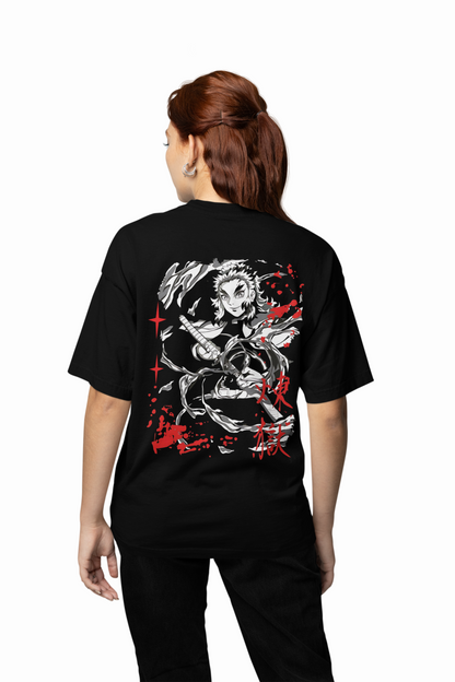 Kyojuro Rengoku Oversized T-shirt Comfortable Relaxed Fit