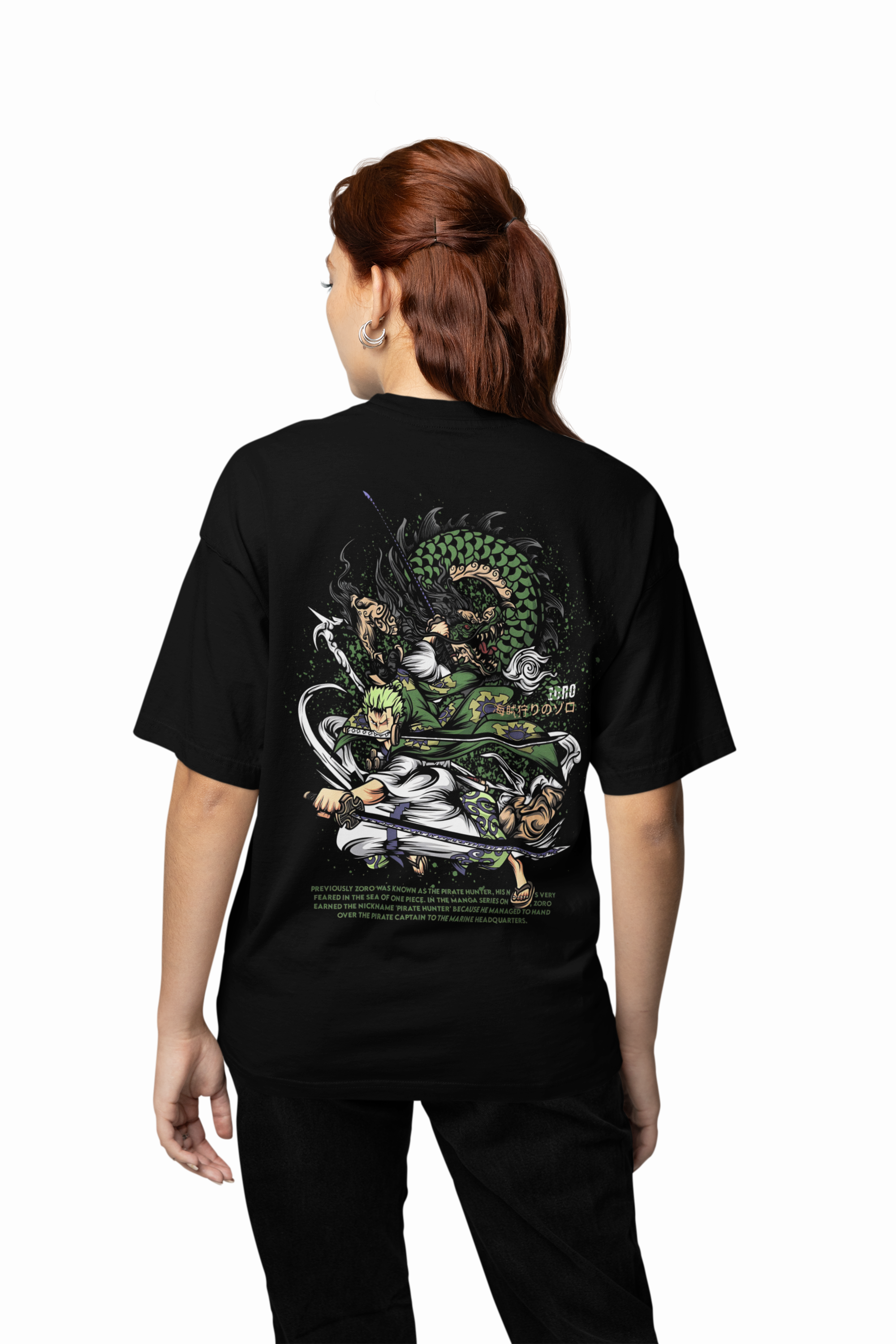Zoro Pirate Oversized T-Shirt
