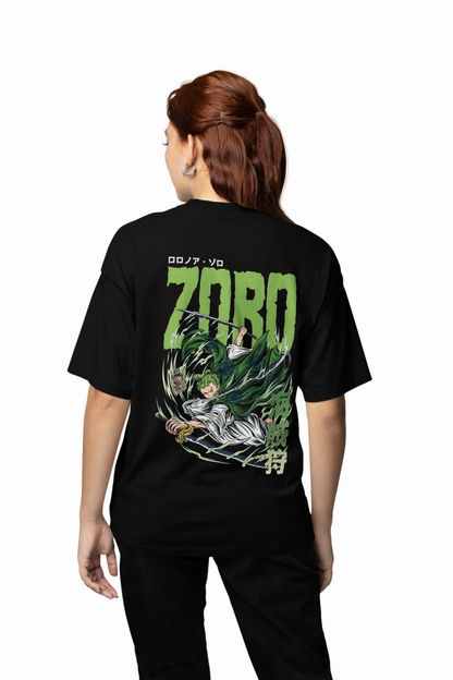 Zoro Anime Oversized T-Shirt