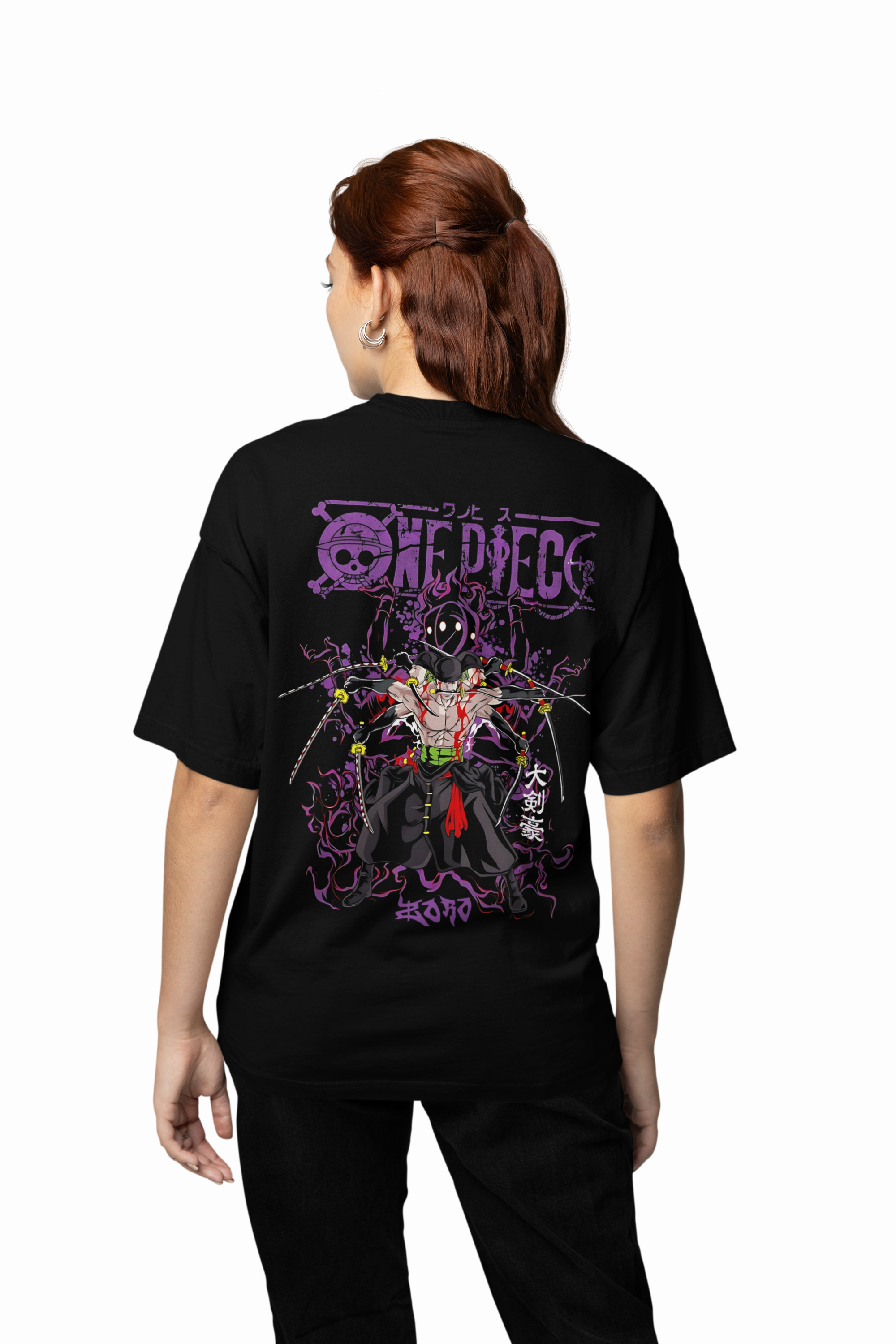 3 Head Zoro Oversized T-Shirt