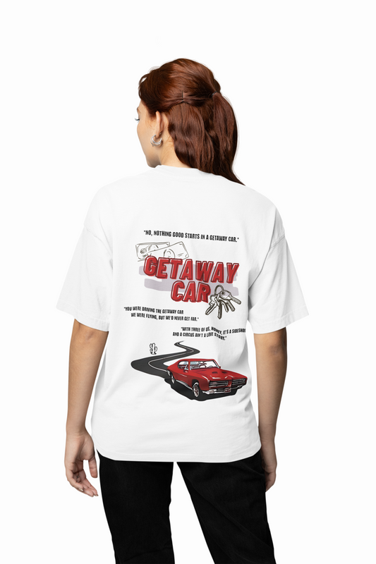 Gateway Car Oversized T-Shirt – Bold Graphic Streetwear