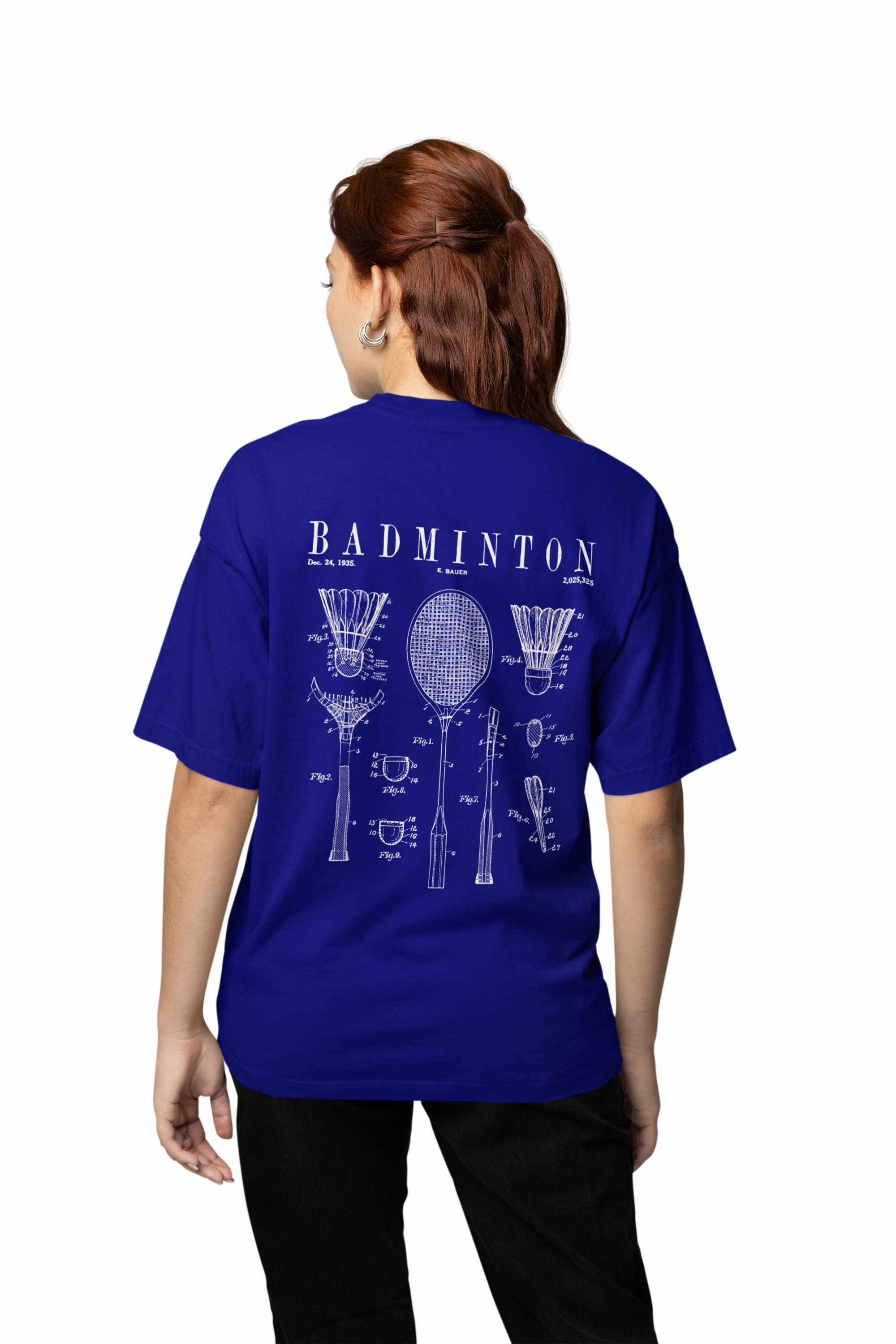 Game. Set. Smash. Oversized T-Shirt