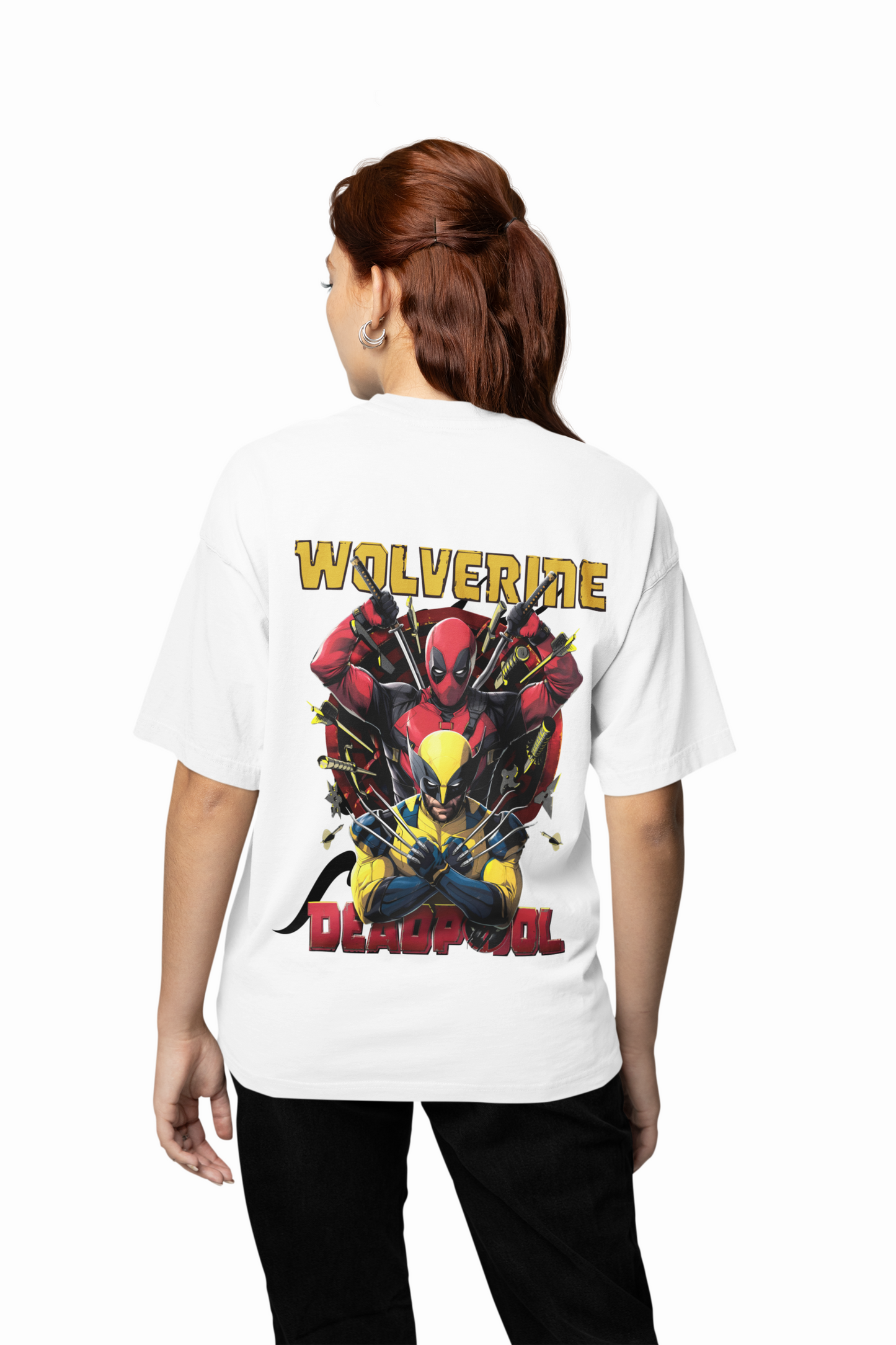 Deadpool Oversized T-Shirt