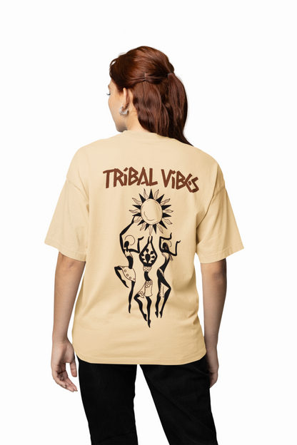 Tribal Vibes Oversized T-Shirts