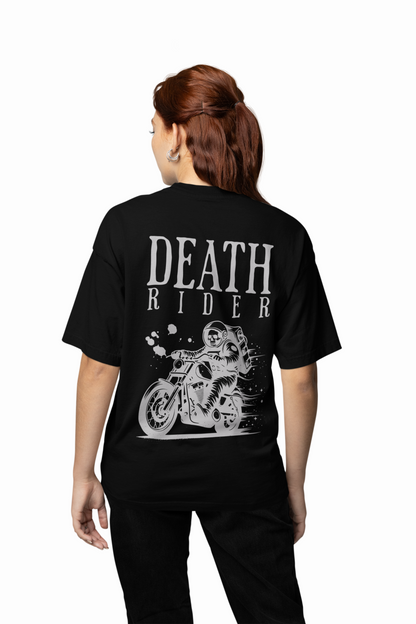 Death Rider Oversized T-Shirts – Dark Biker Streetwear Style