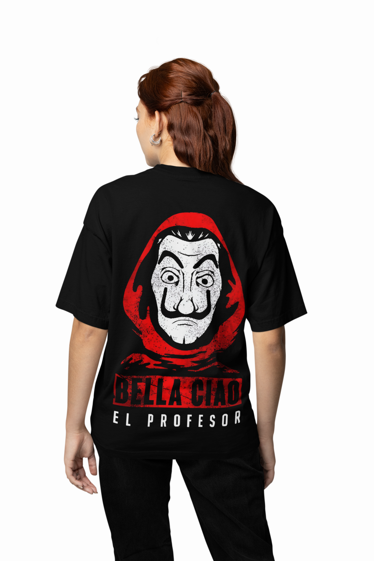 Bella Ciao Oversized T-Shirt Trendy Casual Wear Men & Women