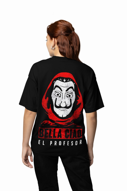 Bella Ciao Oversized T-Shirt Trendy Casual Wear Men & Women