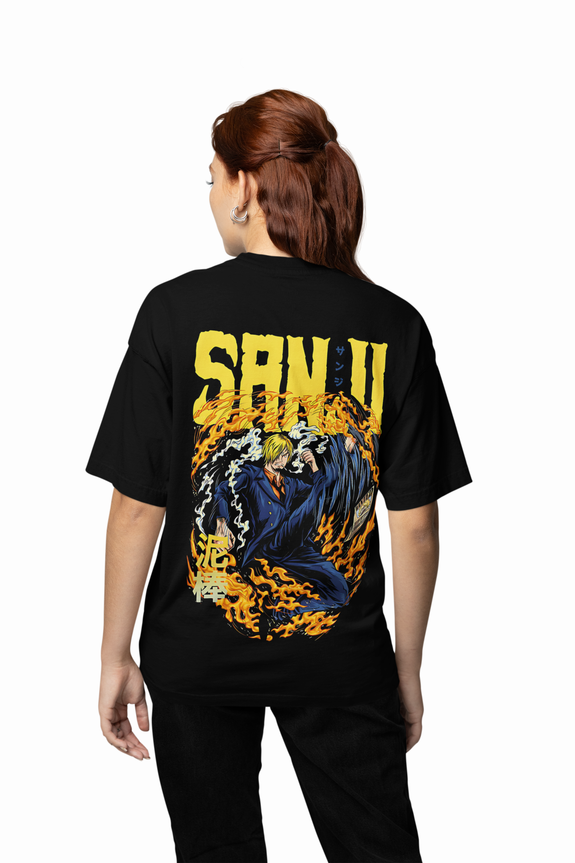 Sanji Anime Oversized T-Shirt