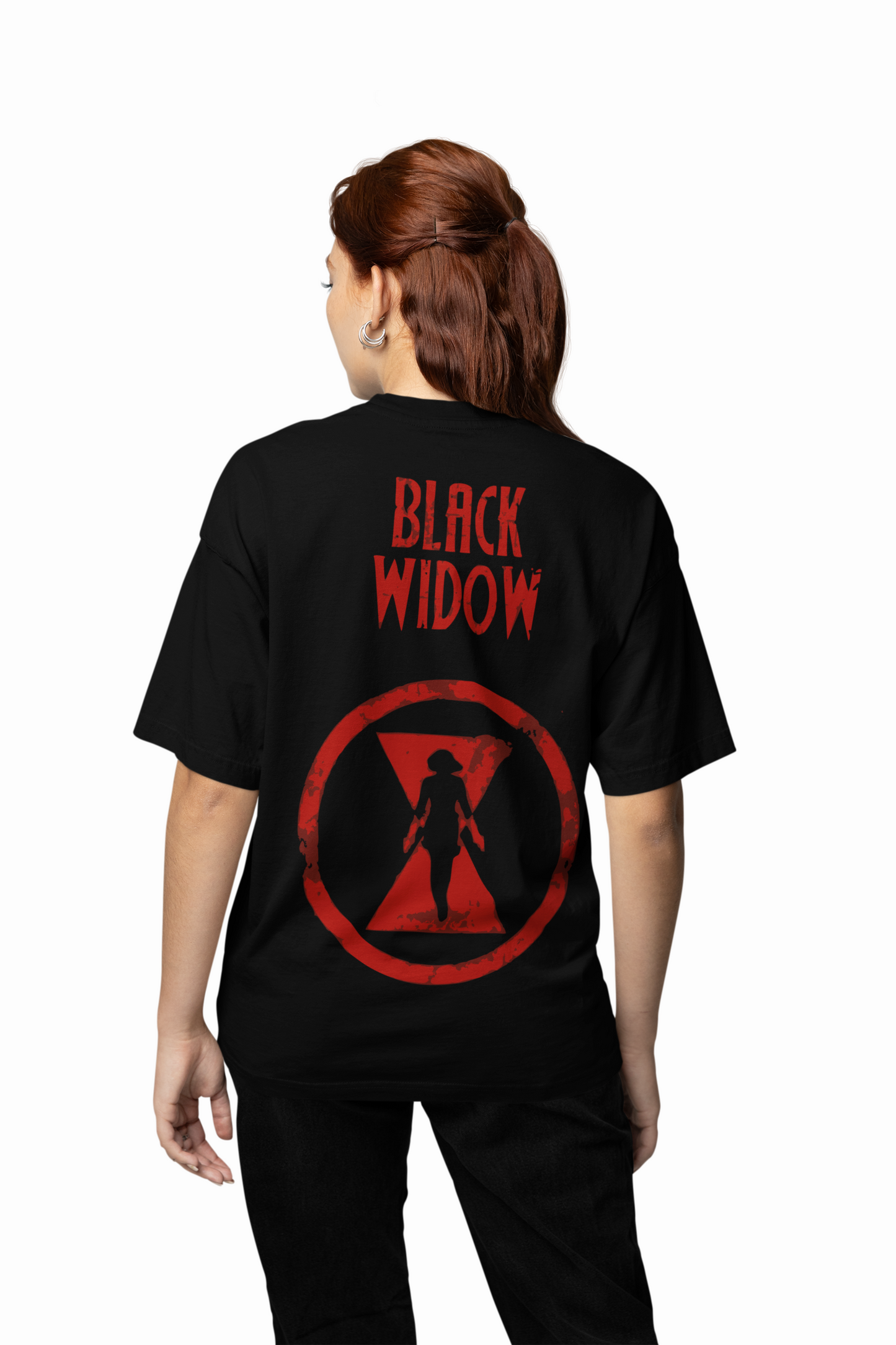 Black Widow Oversized T-Shirt