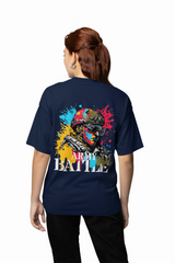 Army Battle Oversized T-Shirt