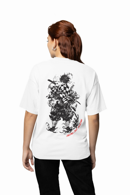 Breathe Like Tanjiro Oversized T-Shirts Demon Slayer Wear