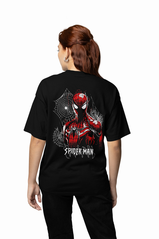 Venomous Web Spider-Man Oversized T-Shirt