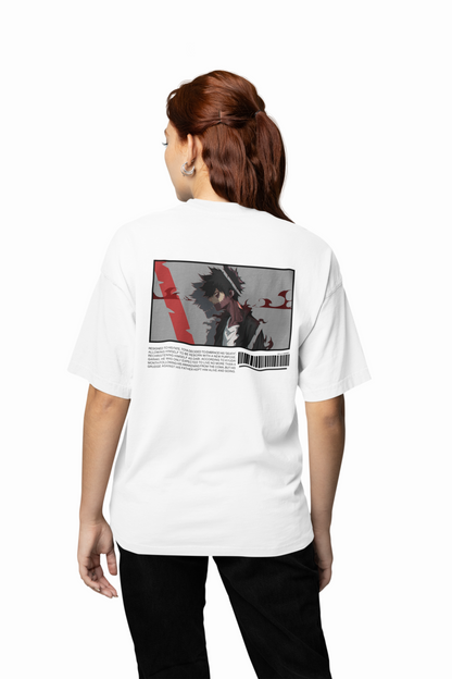 My Hero Academia Dabi Oversized T-Shirt Bold Anime Fashion