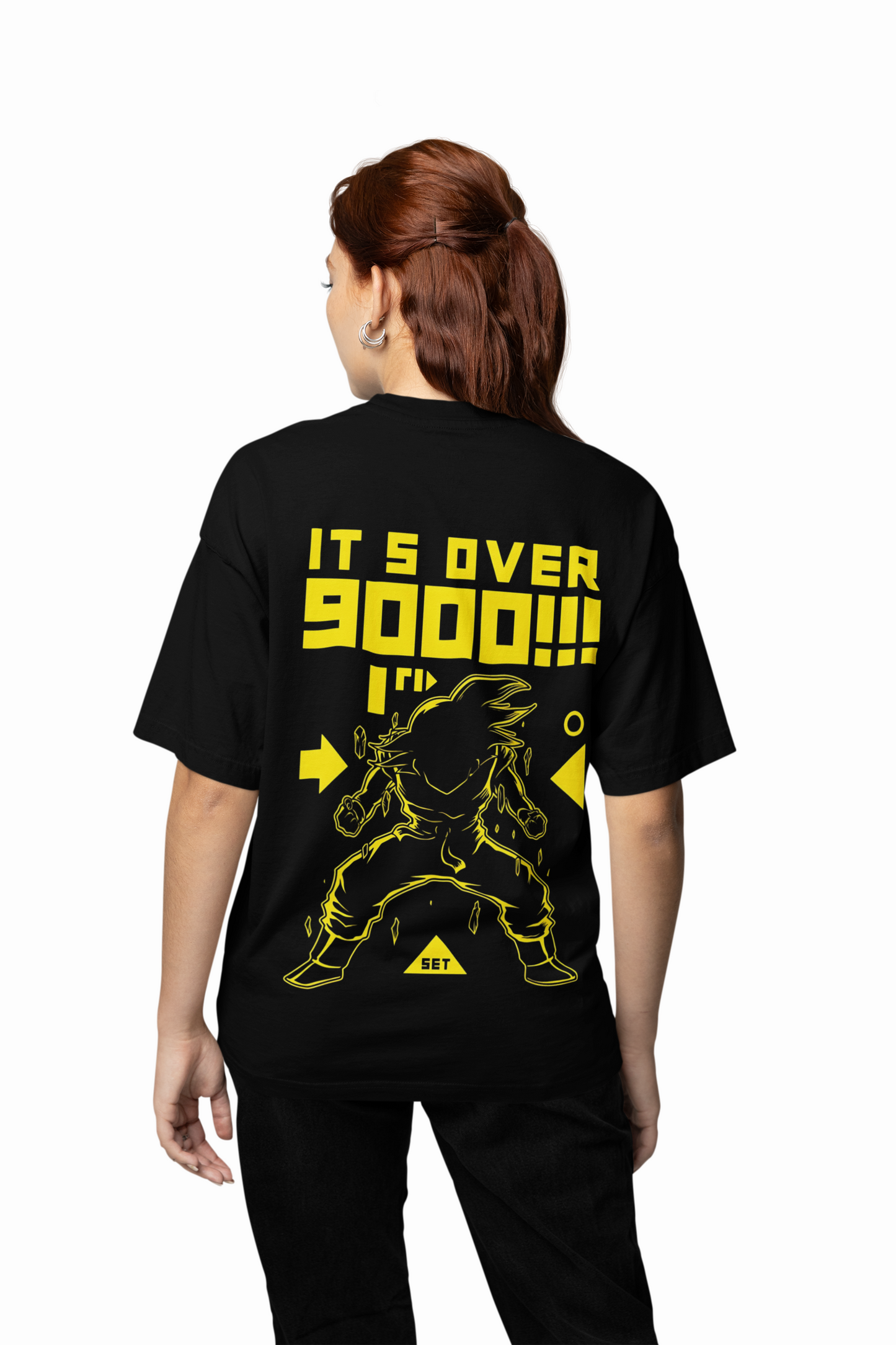 It’s Over 9000 Oversized T-Shirt Iconic Dragon Ball Z Meme