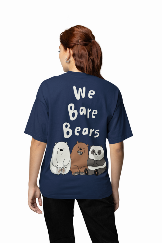 We Are Bears Oversized T-Shirt for Soft Urban Casual Looks