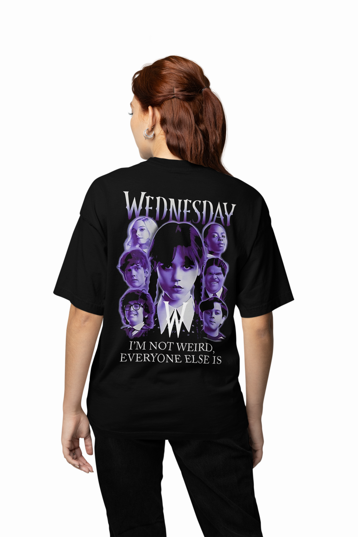 I'M Not Weird Oversized T-Shirt – Unique & Bold Streetwear