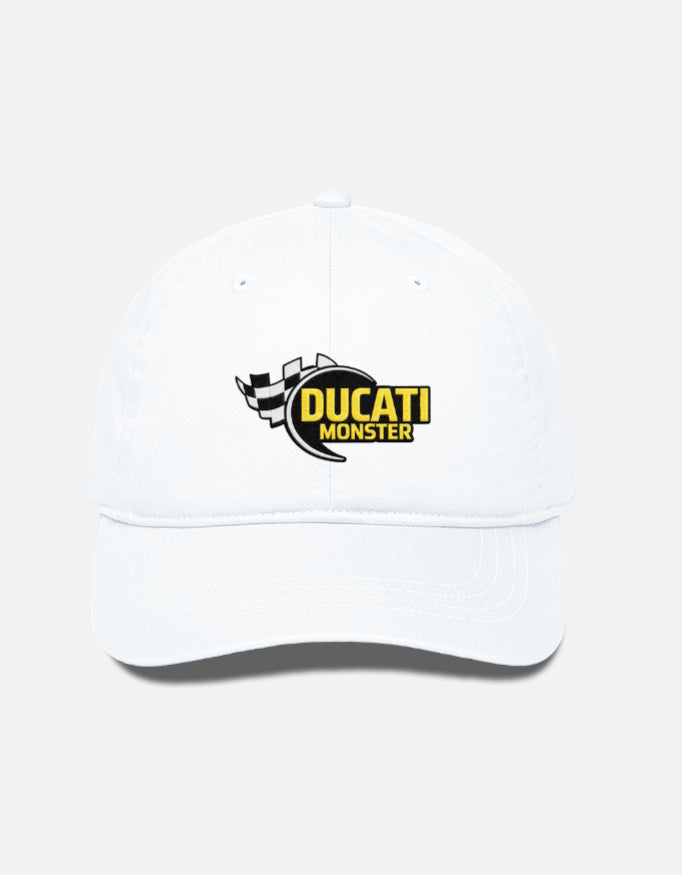 Ducati Monster Embroidered Logo Design