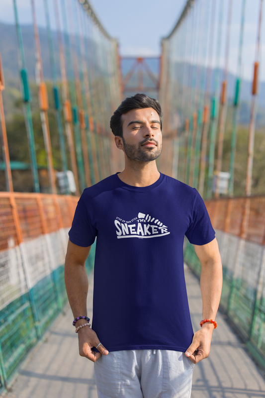 The Sneaker Half Sleeve Round Neck T-Shirt Casual Wear