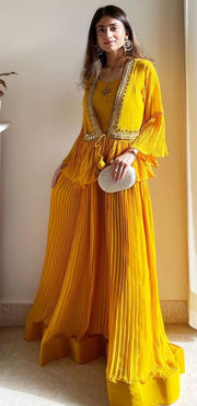 Beautiful Faux Georgette Gown
