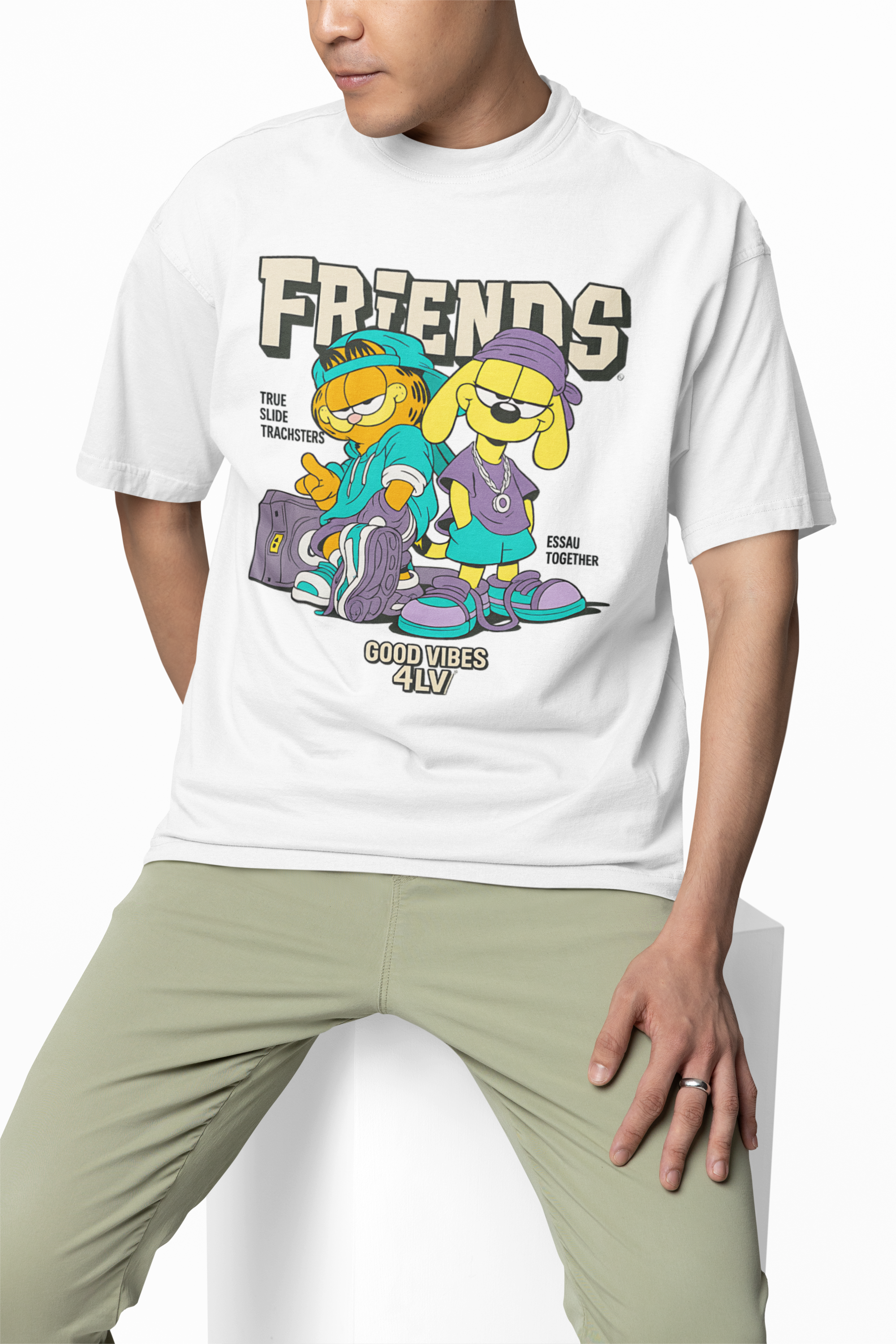 Good Vibes Oversized T-Shirt