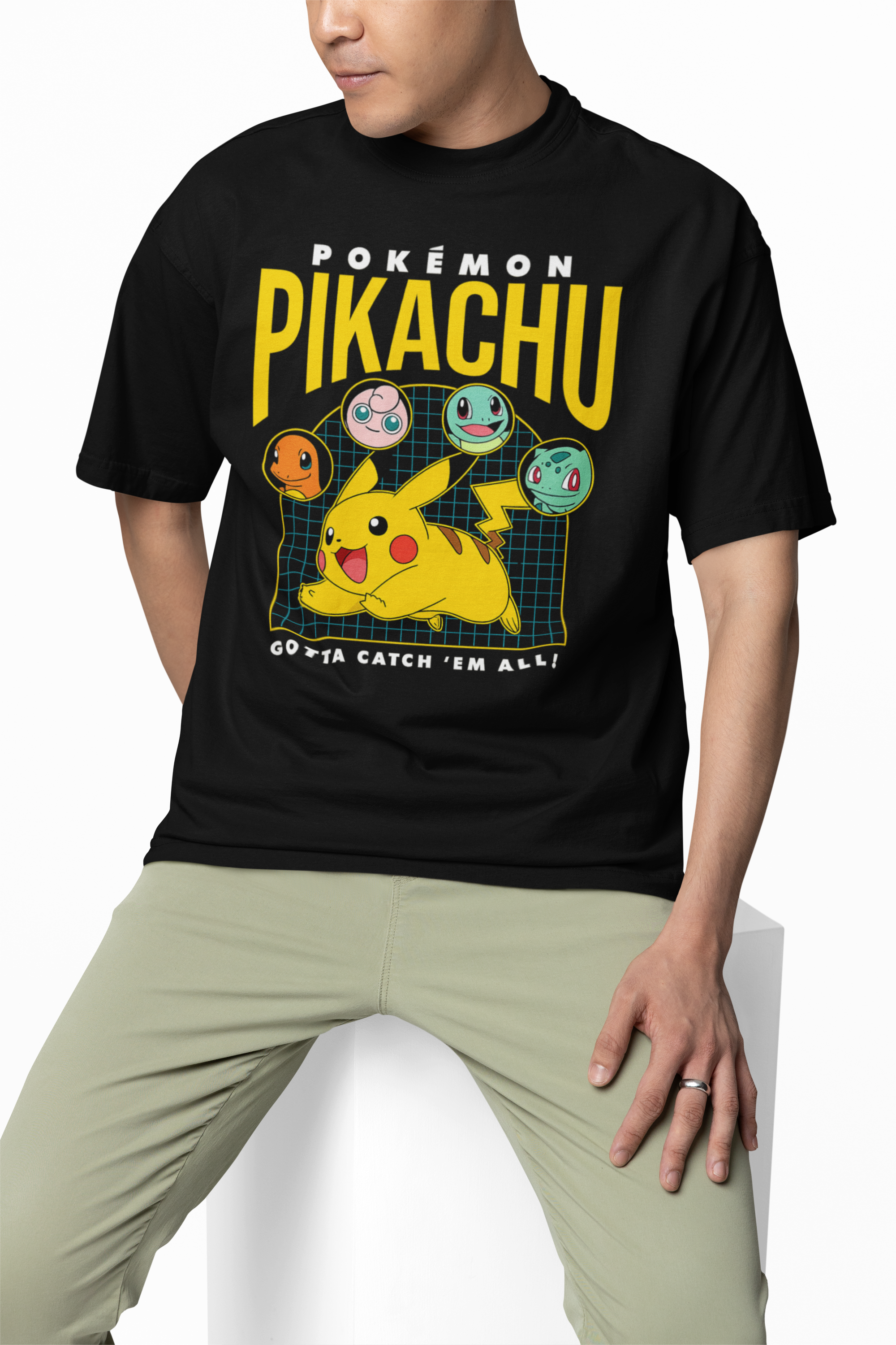 Gotta Catch Oversized T-Shirts