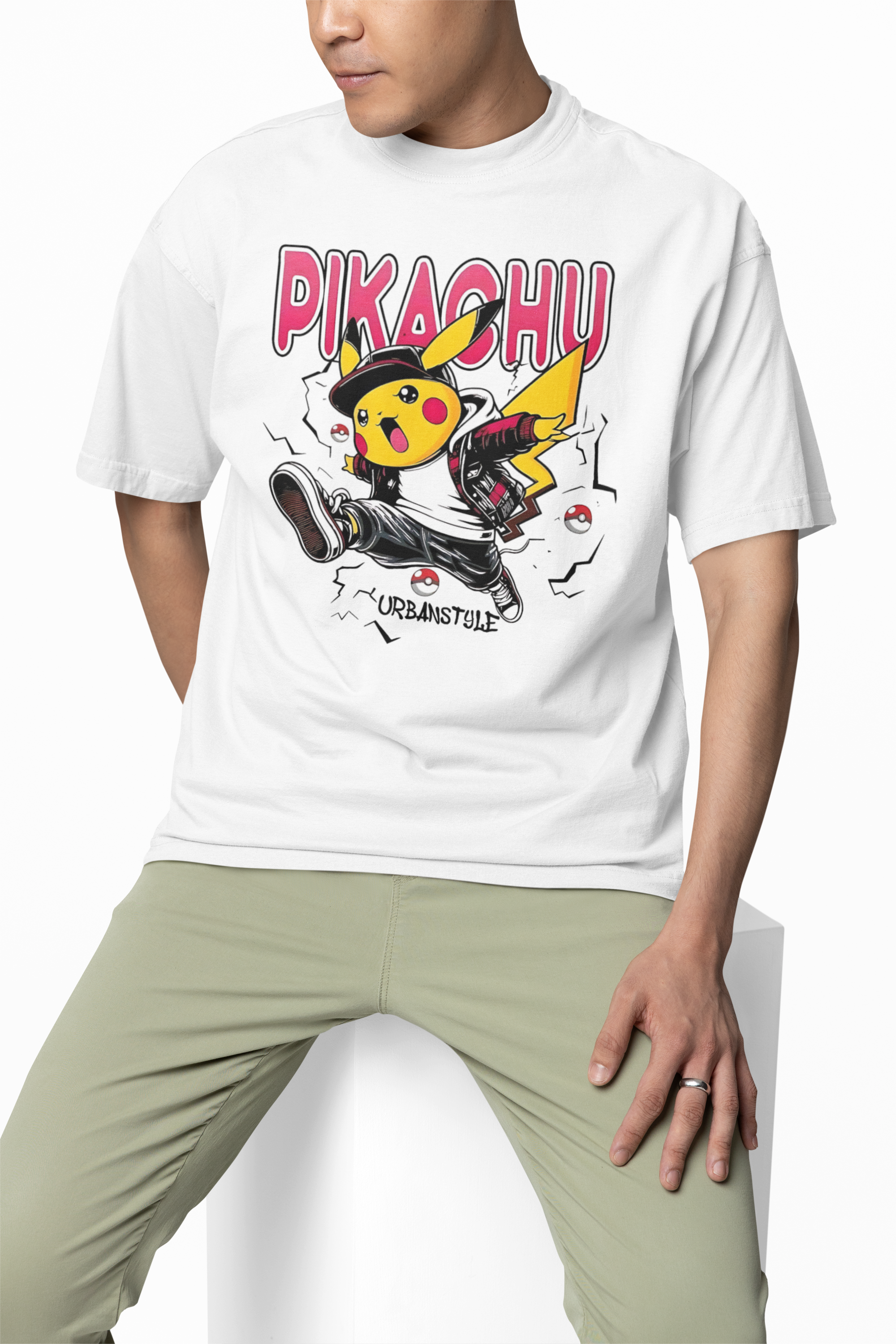 Pikachu Urbanstyle Oversized T-Shirts