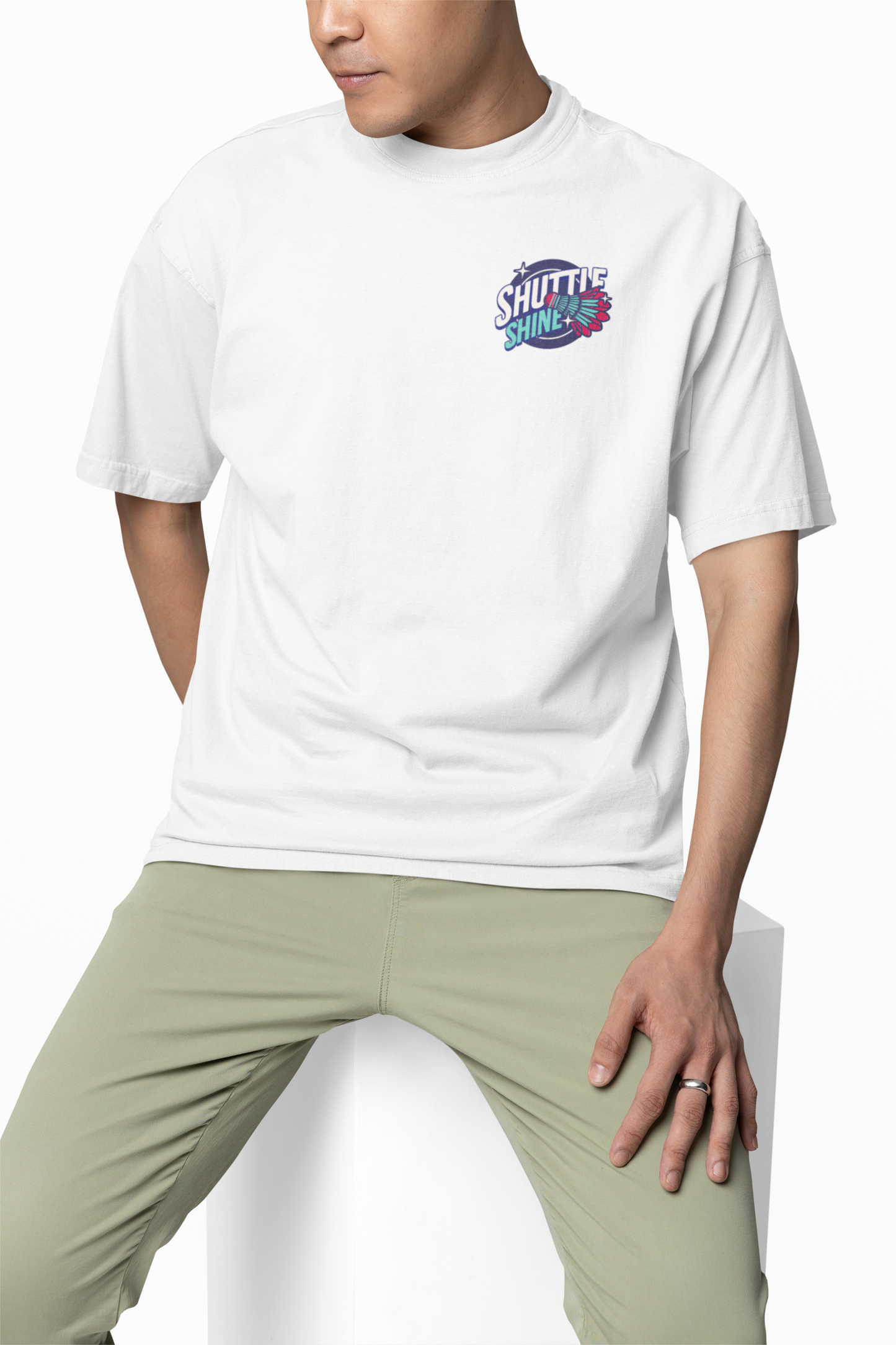 Badminton Suttle Shine Oversized T-Shirt