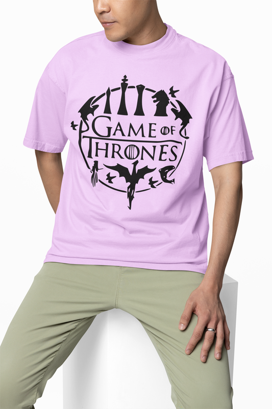Game of Thrones Graphic oversized T-Shirts