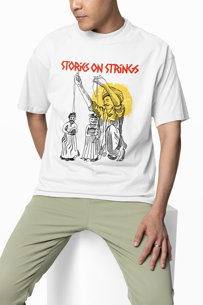 Stories On Strings Oversized T-Shirts