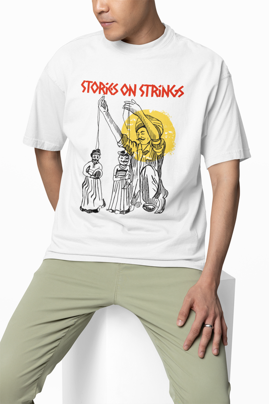 Stories On Strings Oversized T-Shirts