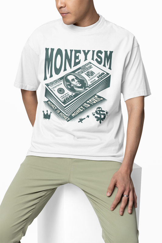 Moneyism Oversized T-Shirt – Bold & Unique Streetwear