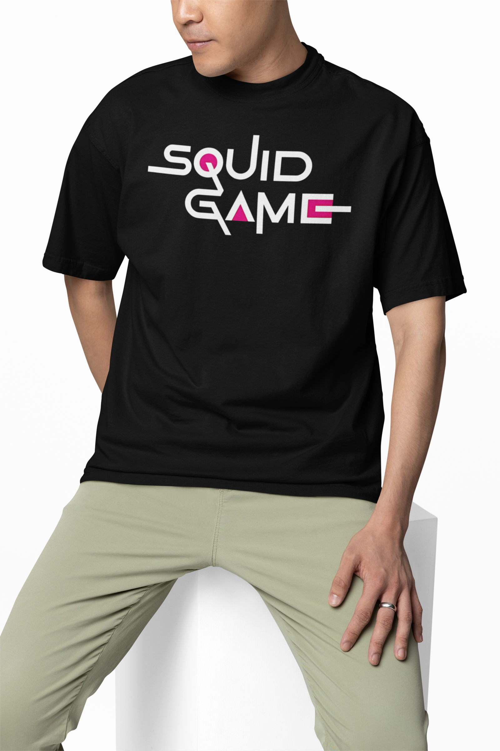 Squid Game Series Oversized T-Shirt – Limited Edition Style