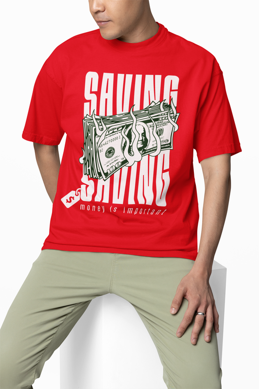 Money Is Important Oversized T-Shirt – Bold & Comfortable