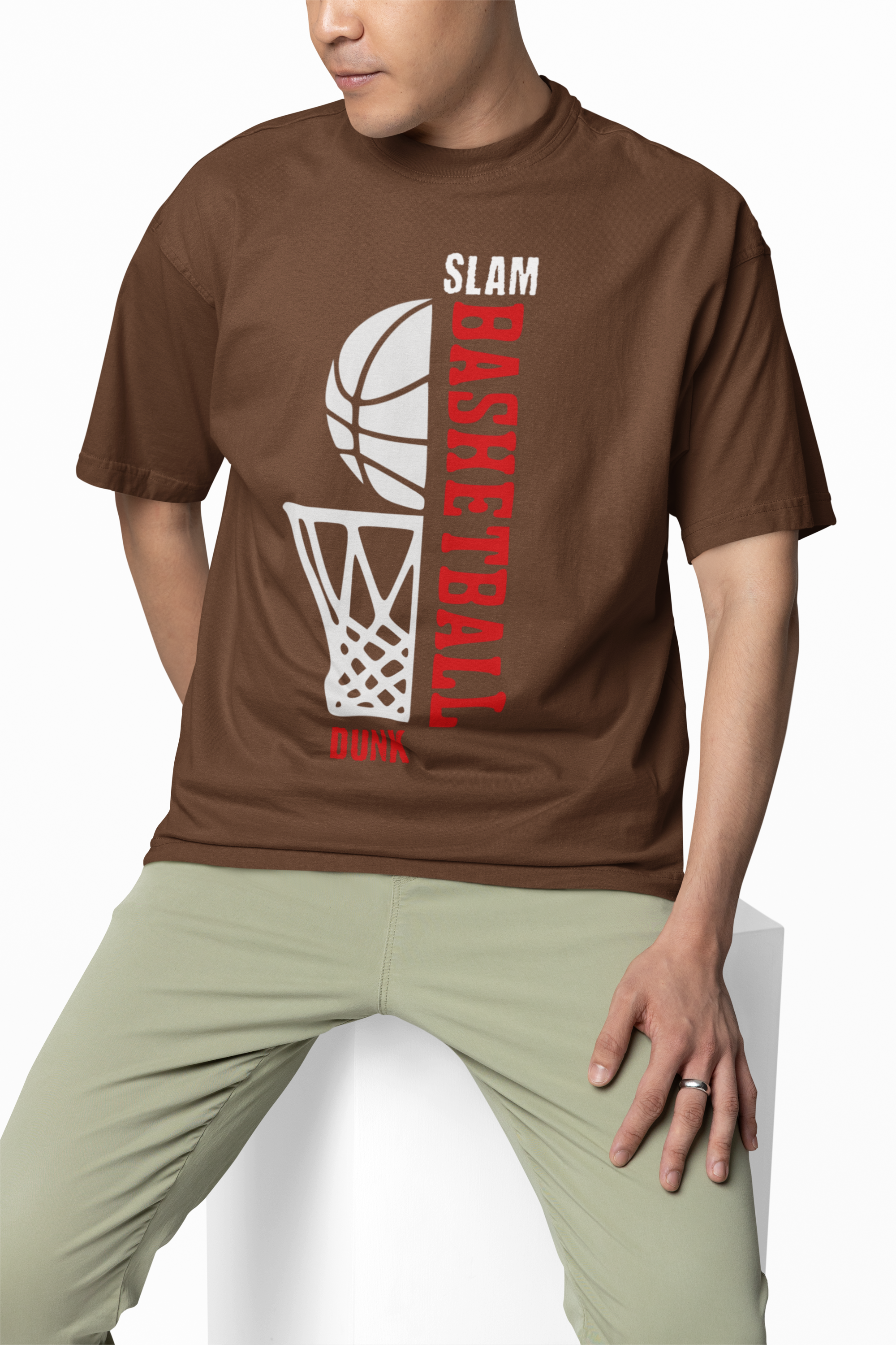 Slam Basket ball Oversized T-Shirt