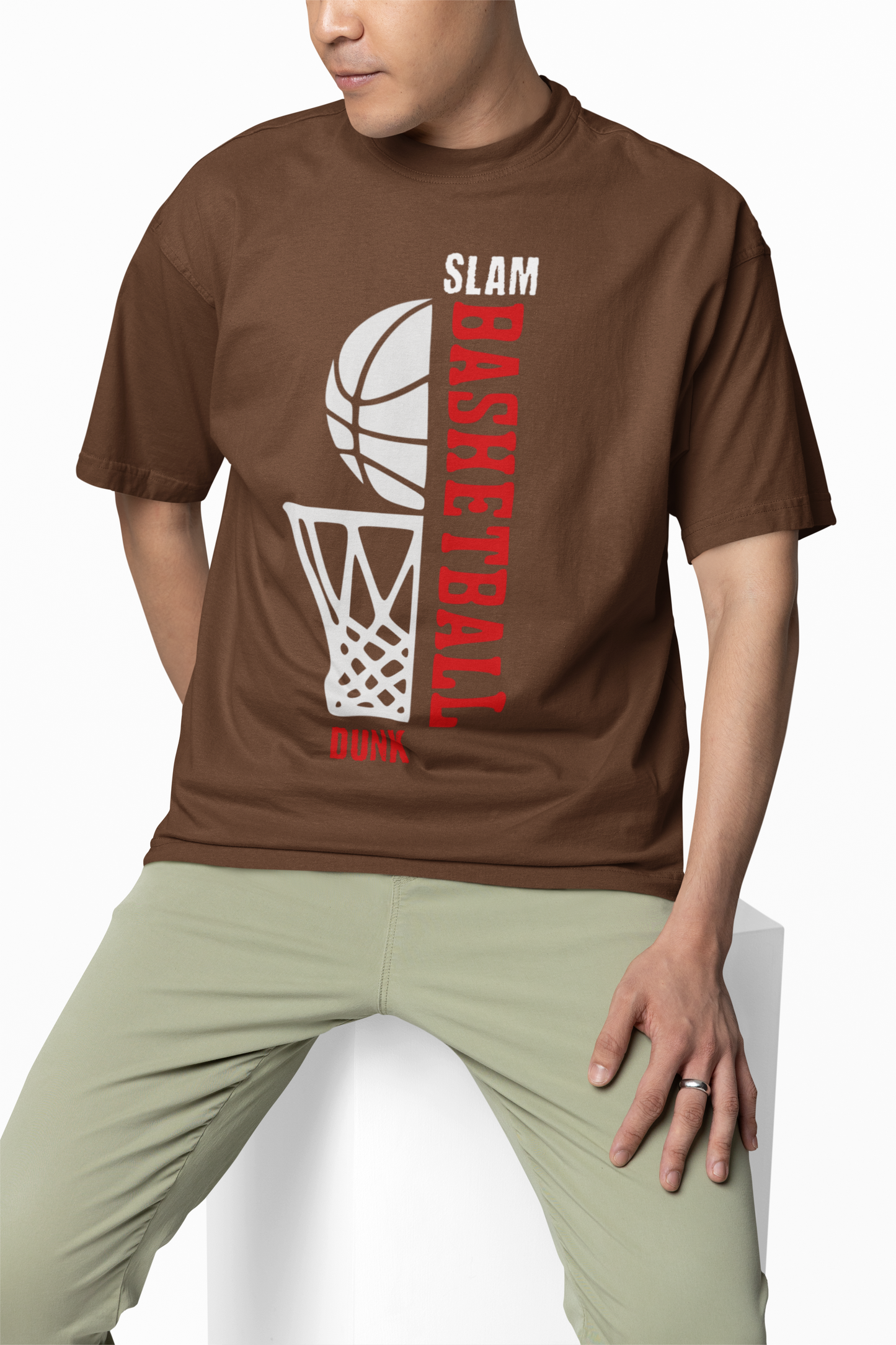 Slam Basket ball Oversized T-Shirt