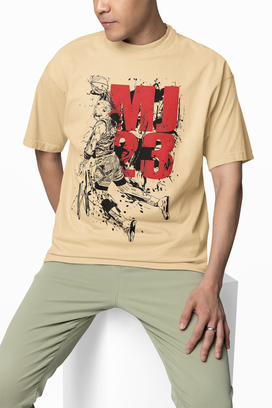 Basketball MJ23 Oversized T-Shirt – Iconic Streetwear Style