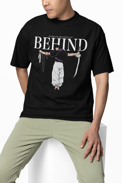 Behind Oversized T-Shirts