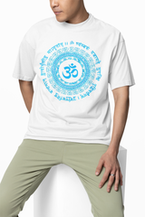 Om Spiritual Art Oversized T-Shirts
