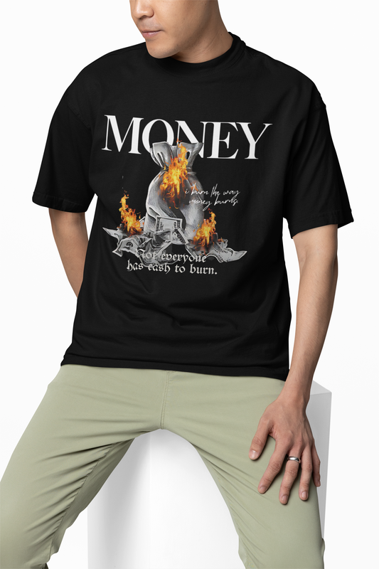 Cash to burn Oversized T-Shirt