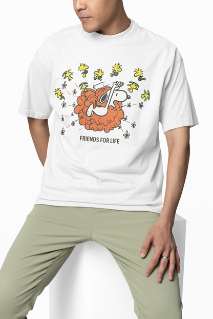 Friends For Life Oversized T-Shirt