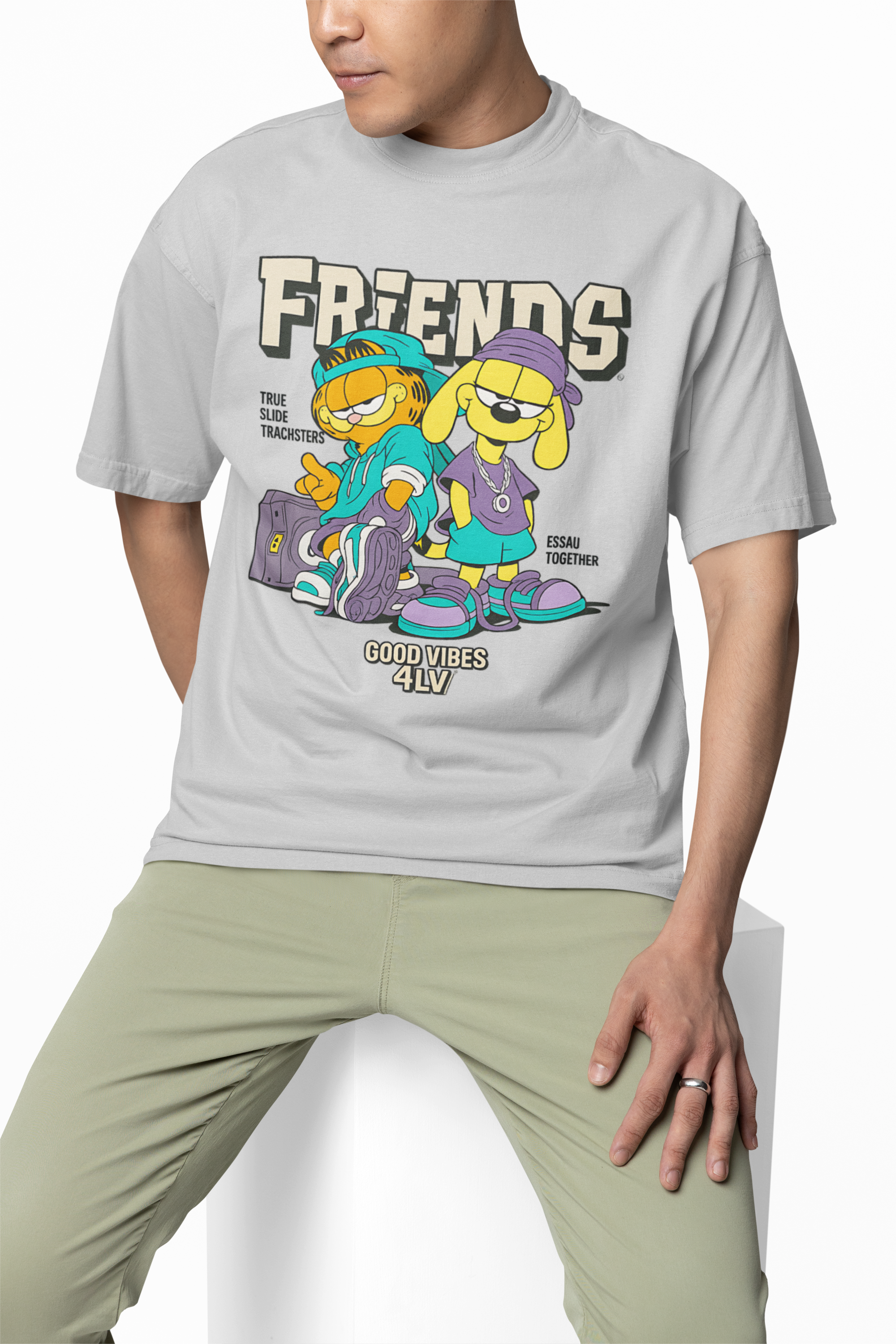 Good Vibes Oversized T-Shirt