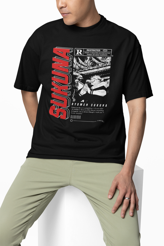Ryomen Oversized T-Shirts for Anime Streetwear Styles Today