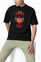 RCB Roar 2025 Oversized T-Shirt