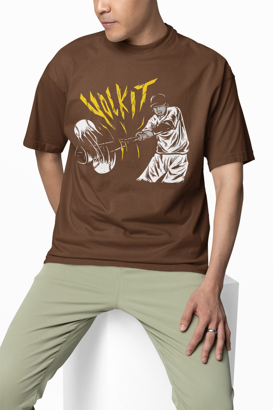 Baseball Game Oversized T-Shirt
