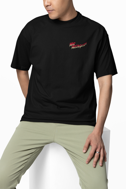 Mad Motorcycles Oversized T-Shirt Bold Biker Streetwear