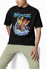 Pikachu Jinbe Oversized T-Shirts